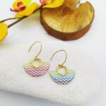 BO Crochets modèle Gaïa - Rainbow Waves