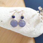 BO Crochets modèle Maïa - Marinière/0r