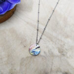 Collier modèle Maïa - Blue Tropic