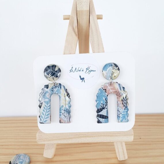 BO puces Modèle Naïades - Blue Tropic