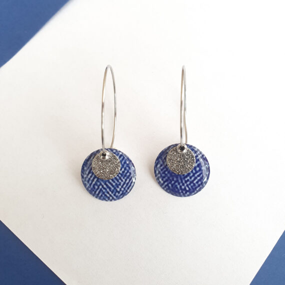 BO Créoles modèle Théia - Collection Denim