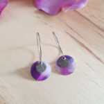 BO Créoles modèle Théia - Collection Intense Purple