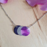 Collier modèle Théia - Collection Intense Purple