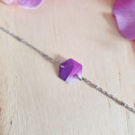 Bracelet modèle Hexaya - Collection Intense Purple