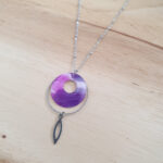 Sautoir modèle Hora - Collection Intense Purple