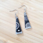 BO Crochets Modèle Mâat - Collection Black Peas