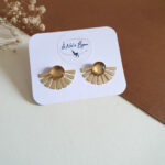 BO puces Modèle Eole - Collection Upcycling Or