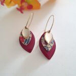 BO Créoles modèle Cybèle - Collection Sun Flowers