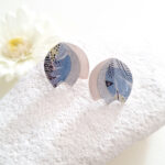 BO puces Modèle Flora - Blue Tropic