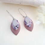 BO Créoles modèle Cybèle - Collection Purple Peas