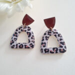 BO clous Modèle Jaïa - Collection Léopard