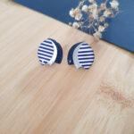 BO puces Modèle Flora - Marinière/AG