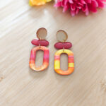 BO puces Modèle Célia - Collection Sunset