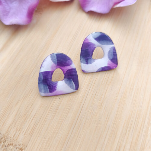 BO puces Modèle Triana - Collection Intense Purple