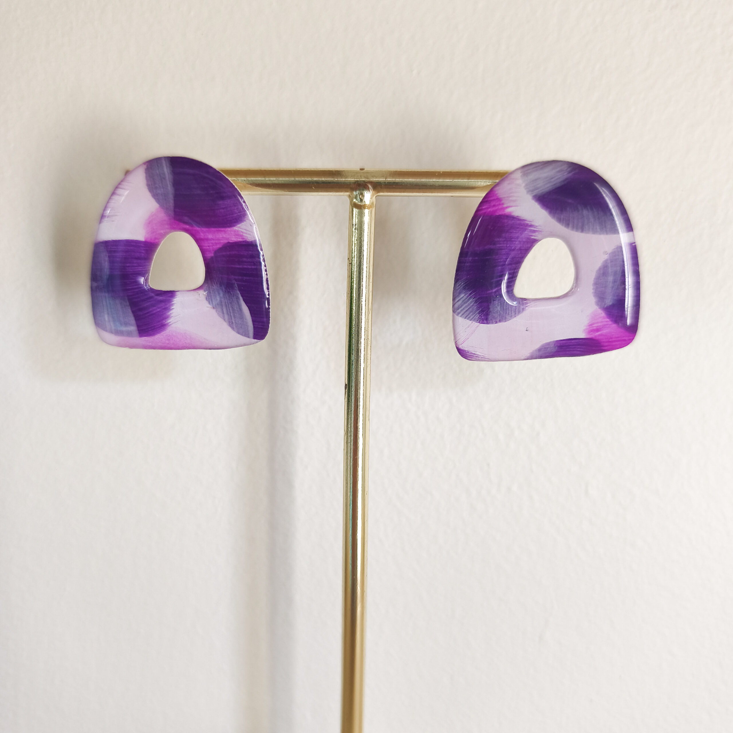 BO puces Modèle Triana - Collection Intense Purple – Image 3