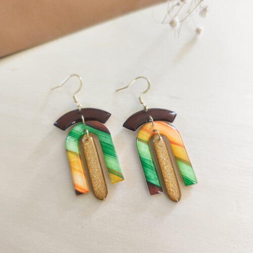 BO Crochets Modèle Rosa - Collection Tree Colors