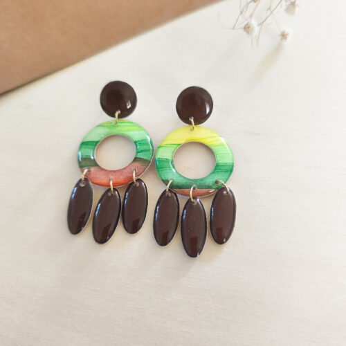 BO puces Modèle Quilla - Collection Tree Colors