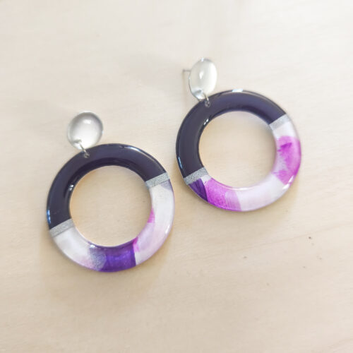 BO Crochets Modèle Stella - Collection Intense Purple