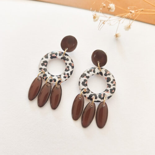 BO puces Modèle Quilla - Collection Léopard